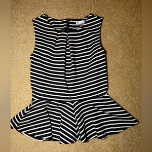 WD.NY Monochrome Striped Top